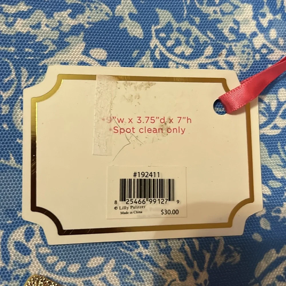 NWT Lilly Pulitzer Turtley Awesome Retired Print Insulated Lunch Bag with Strap - Picture 5 of 12